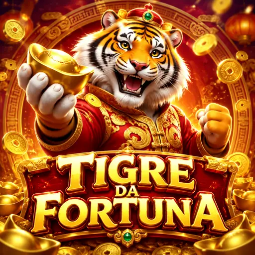 Card do jogo de slot Fortune Tiger com tema de tigre dourado